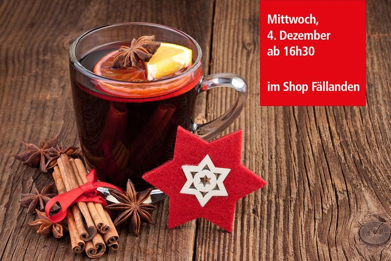 Einladung zum gemütlichen Glühwein-Apéro!