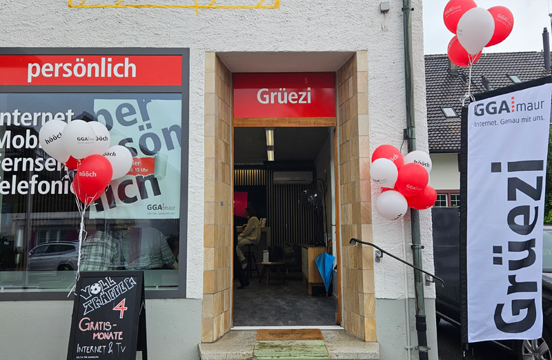 Neuer Kundenshop in Fällanden eröffnet